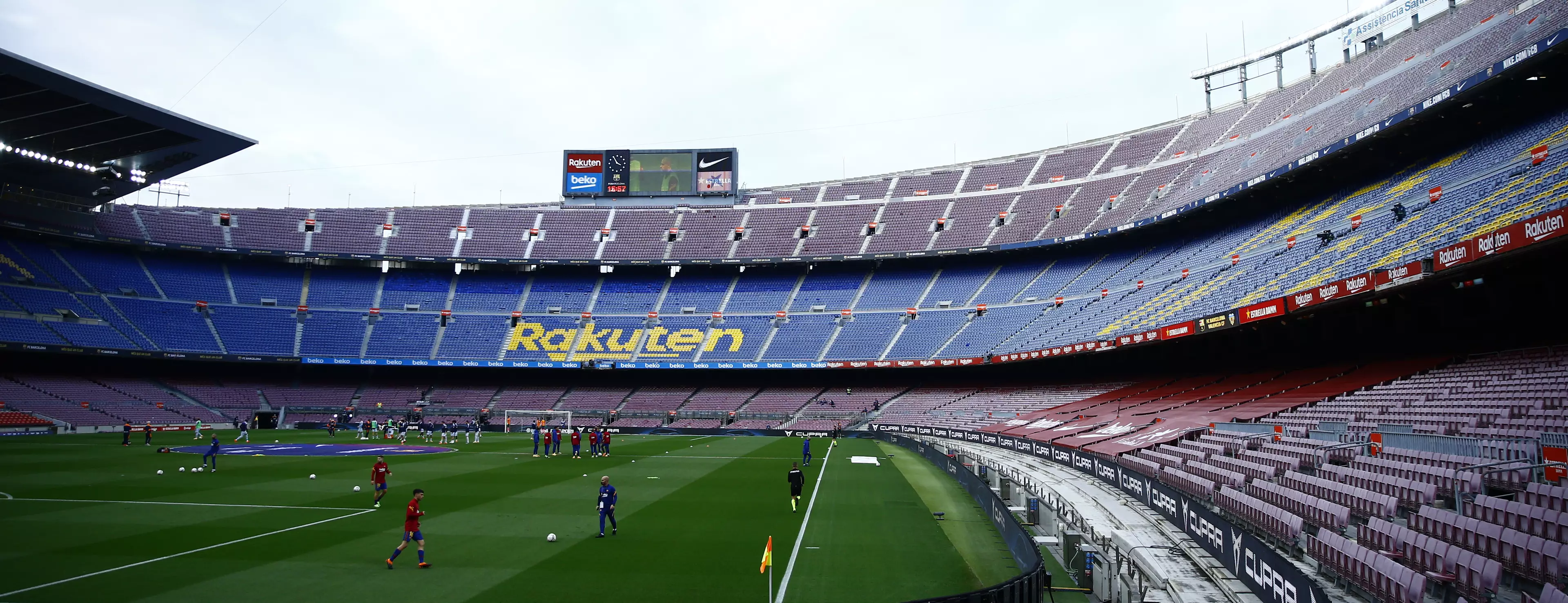 The Nou Camp could be torn down. Image: PA Images
