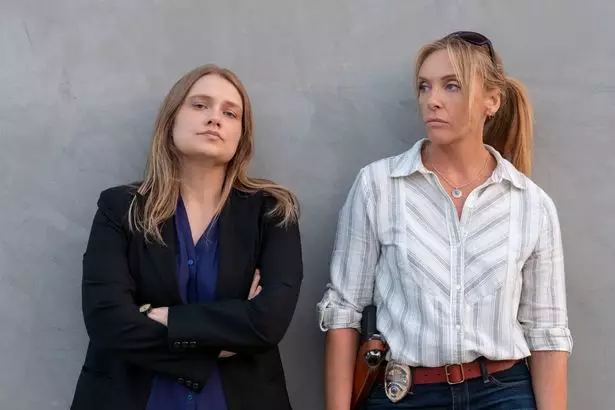 Merritt Wever (left) and Toni Collette (right) in Unbelievable.
