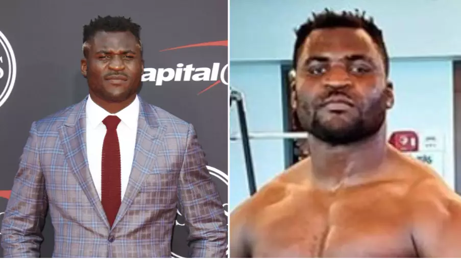 Francis Ngannou Is Looking Seriously Jacked Ahead Of UFC Return
