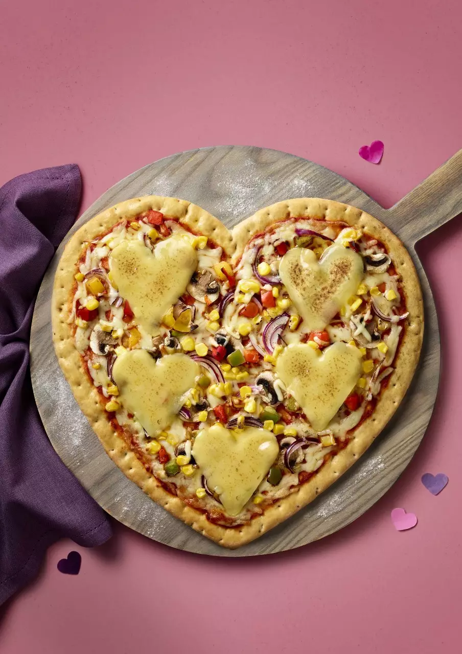 Love Heart Pizza? Well, why not?