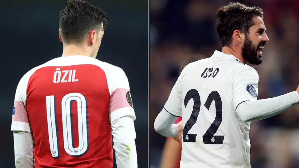 Arsenal Exploring The Idea Of Mesut Ozil Swap Deal For Real Madrid's Isco 