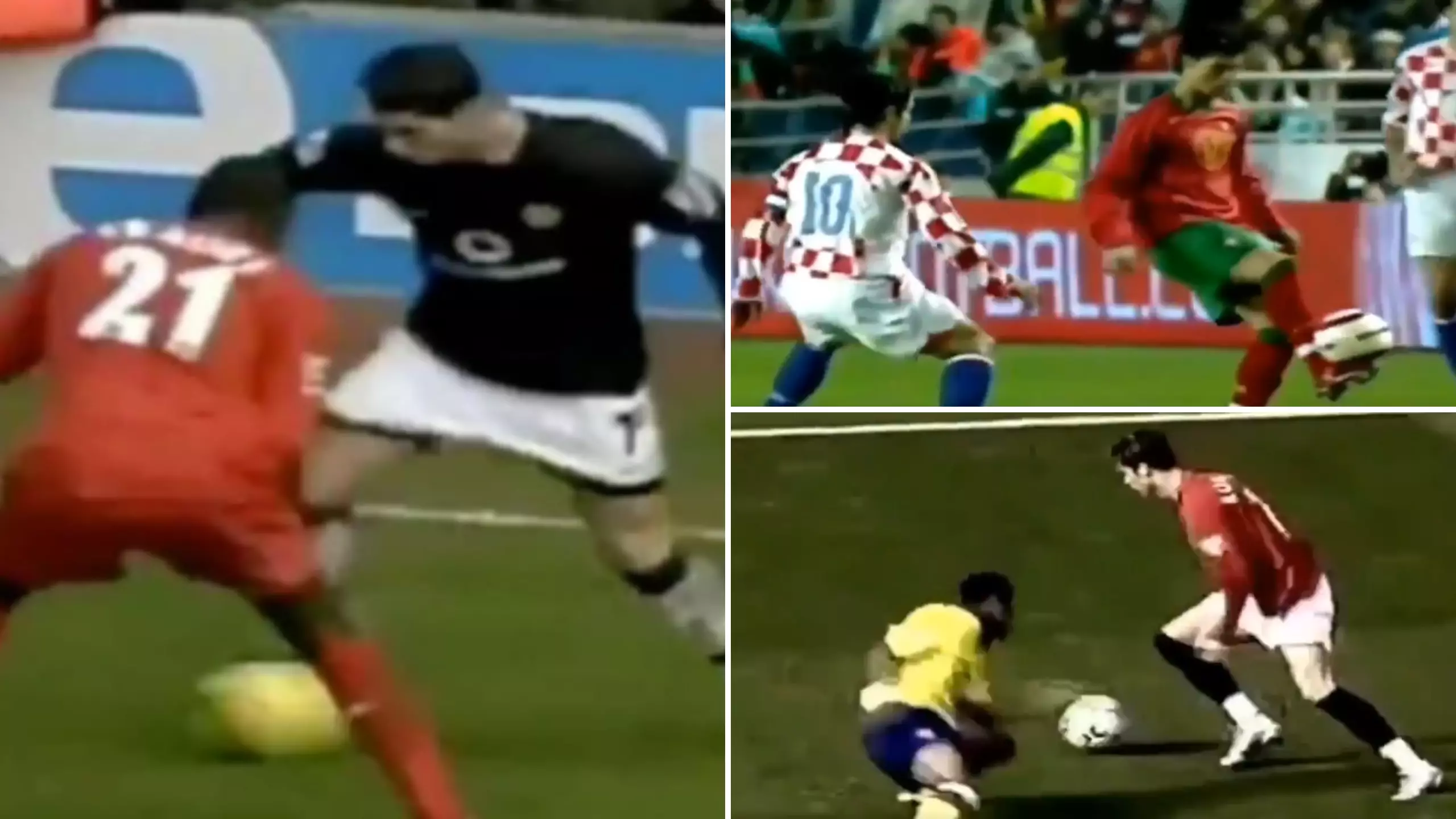 Video Of Young Cristiano Ronaldo Dropping Defenders 'Like It's Nothing' Is Incredible To Watch
