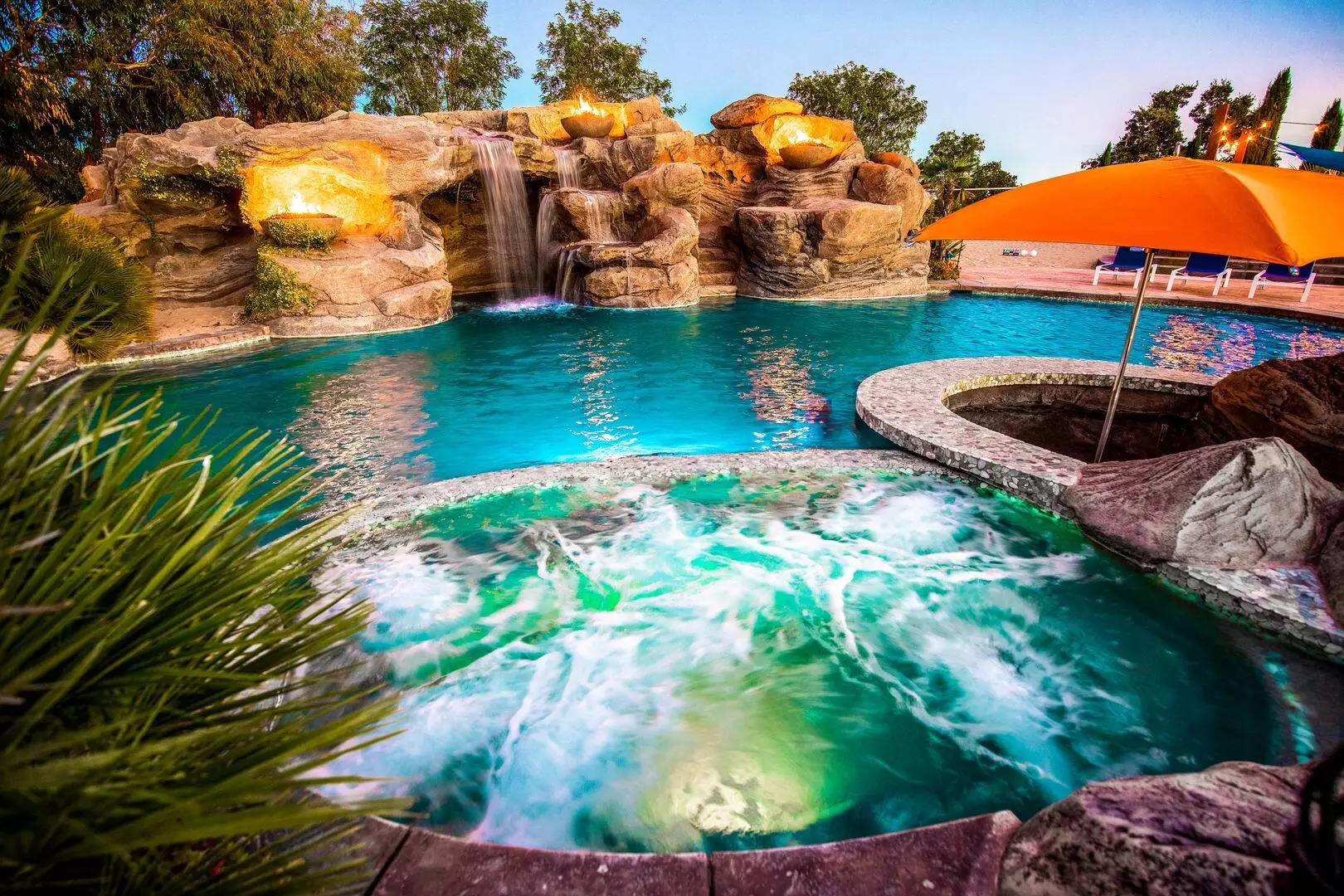 One of the main features of The Mermaid is its insane lagoon pool (