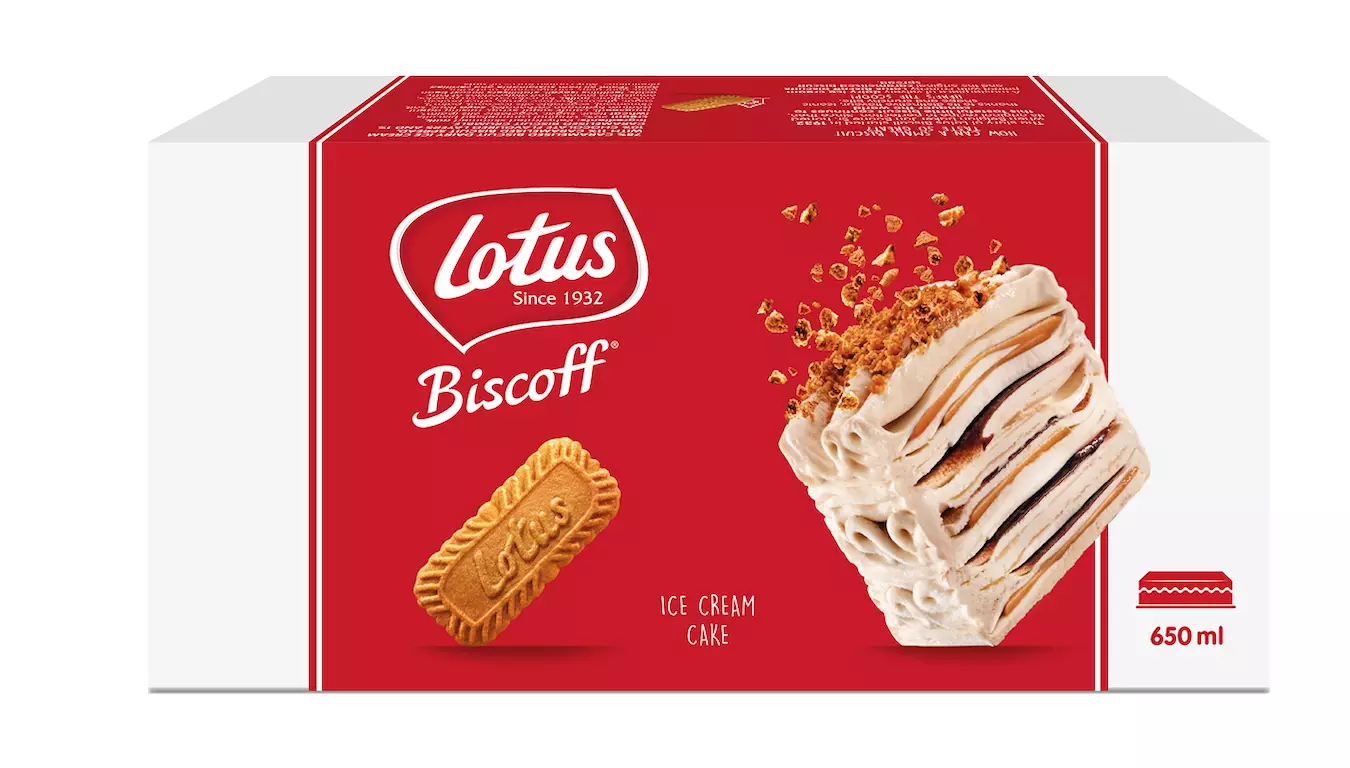 The Biscoff ice cream cake is the perfect dessert for fans of the caramel flavoured biscuits (