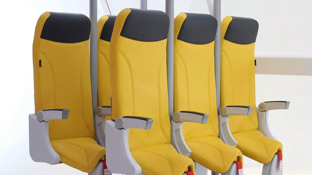 Italian Firm Releases Design For 'Standing' Plane Seats 