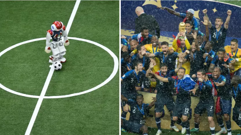 Robot Football Team Could Beat World Cup Winners By 2050