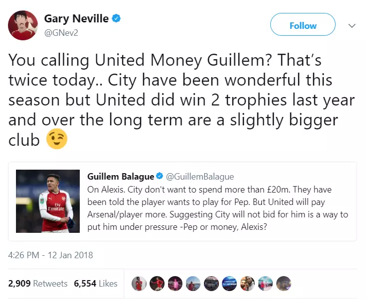 Neville response