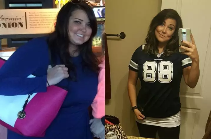 Girl Loses Weight But Is Rinsed For American Football Team She Supports
