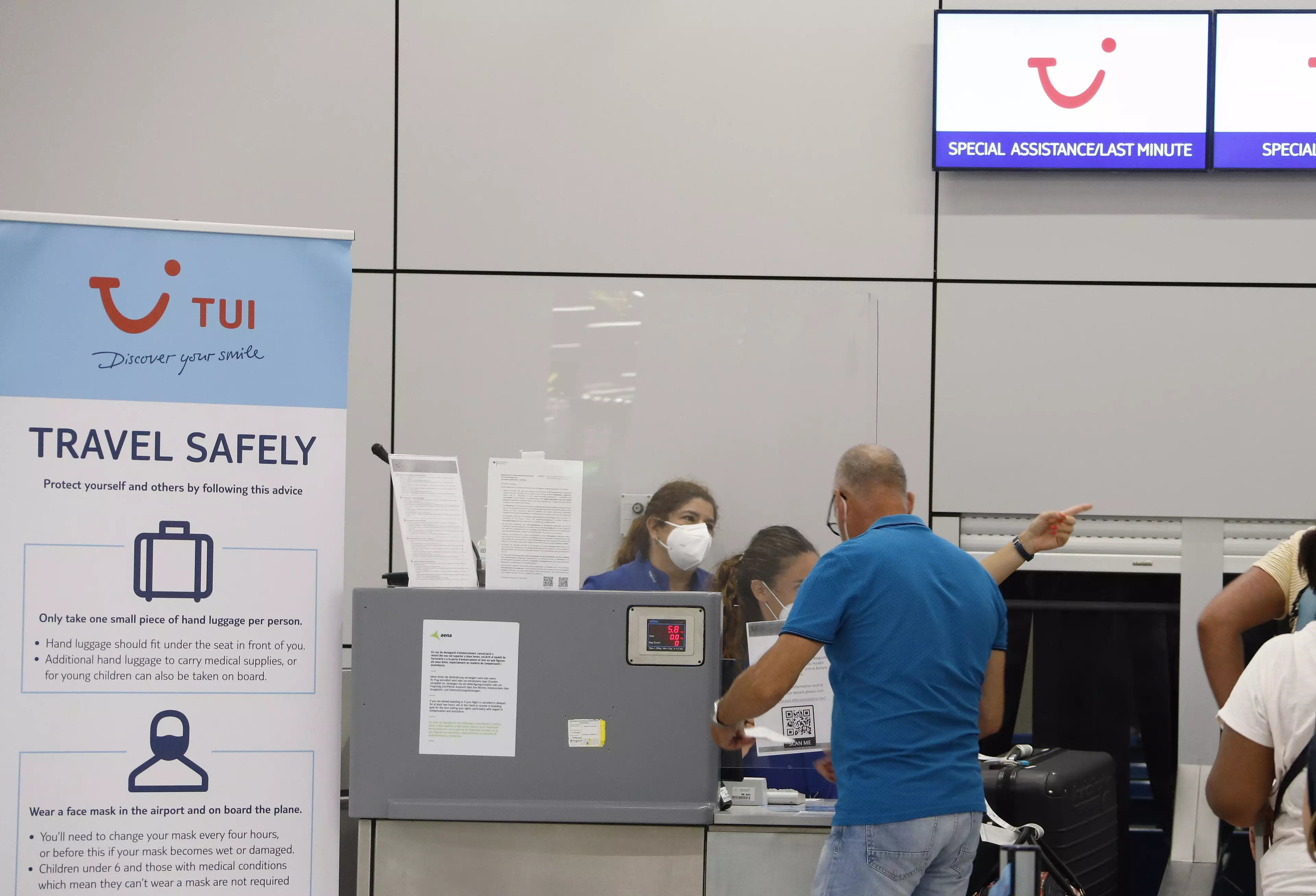 Seven people on the flight tested positive for coronavirus.