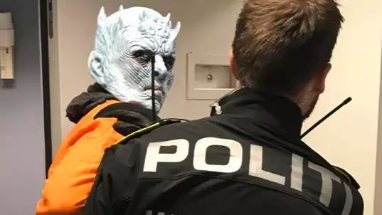 Norwegian Police Arrest Night King For Destroying 'The Wall'