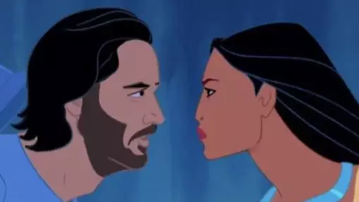 An Artist Imagined Keanu Reeves As All The Disney Princes - And It's Incredible