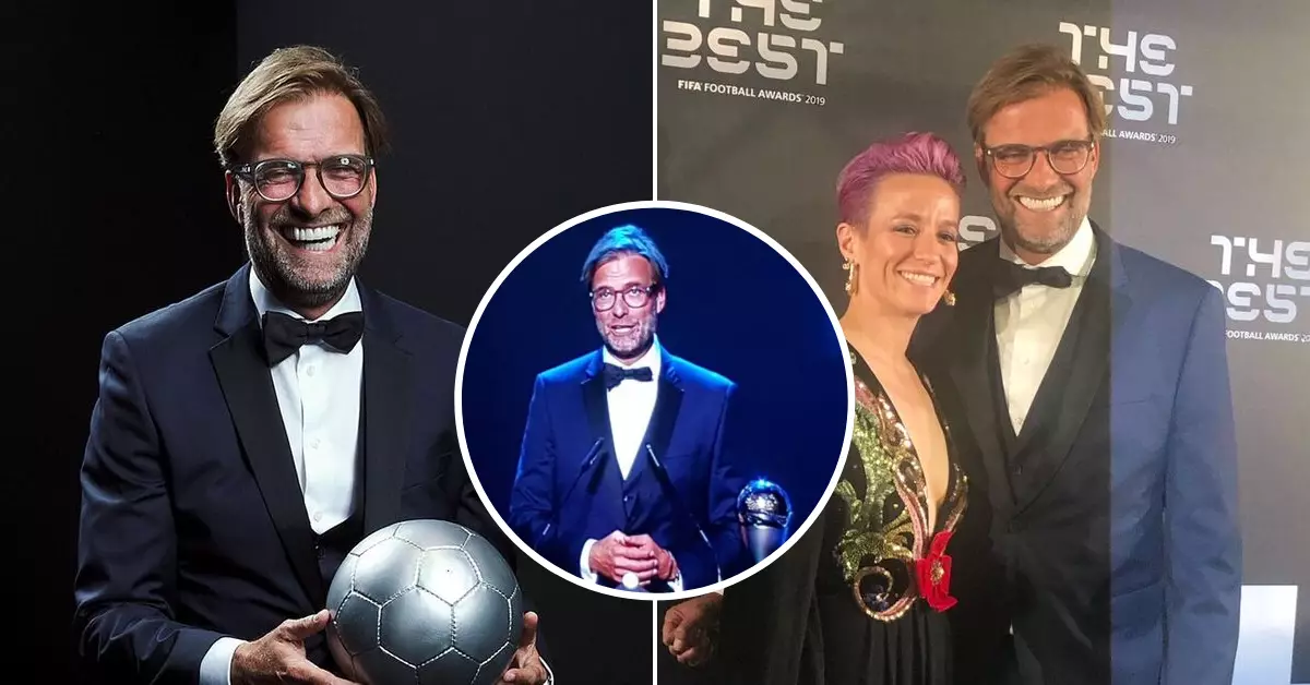 Liverpool Boss Jurgen Klopp Has Been Named The Best FIFA Men's Coach 