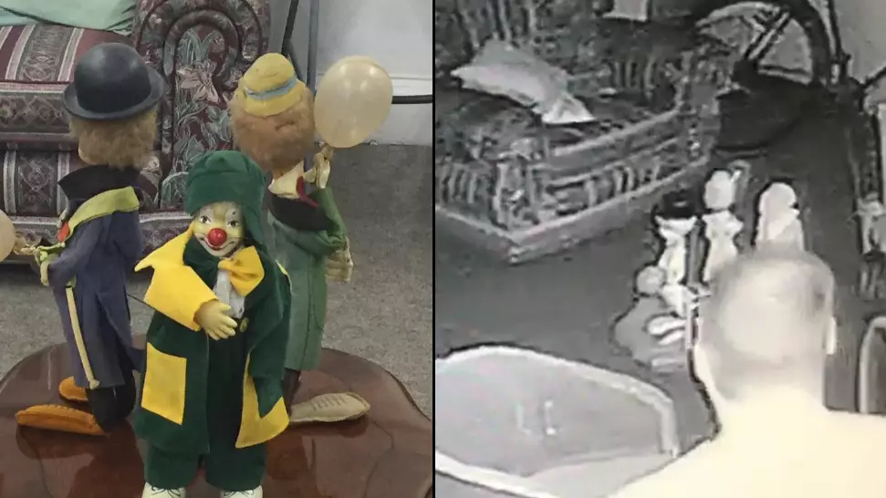 'Possessed' Clown Appears To Move On Its Own As Spirit 'Puts It Back'