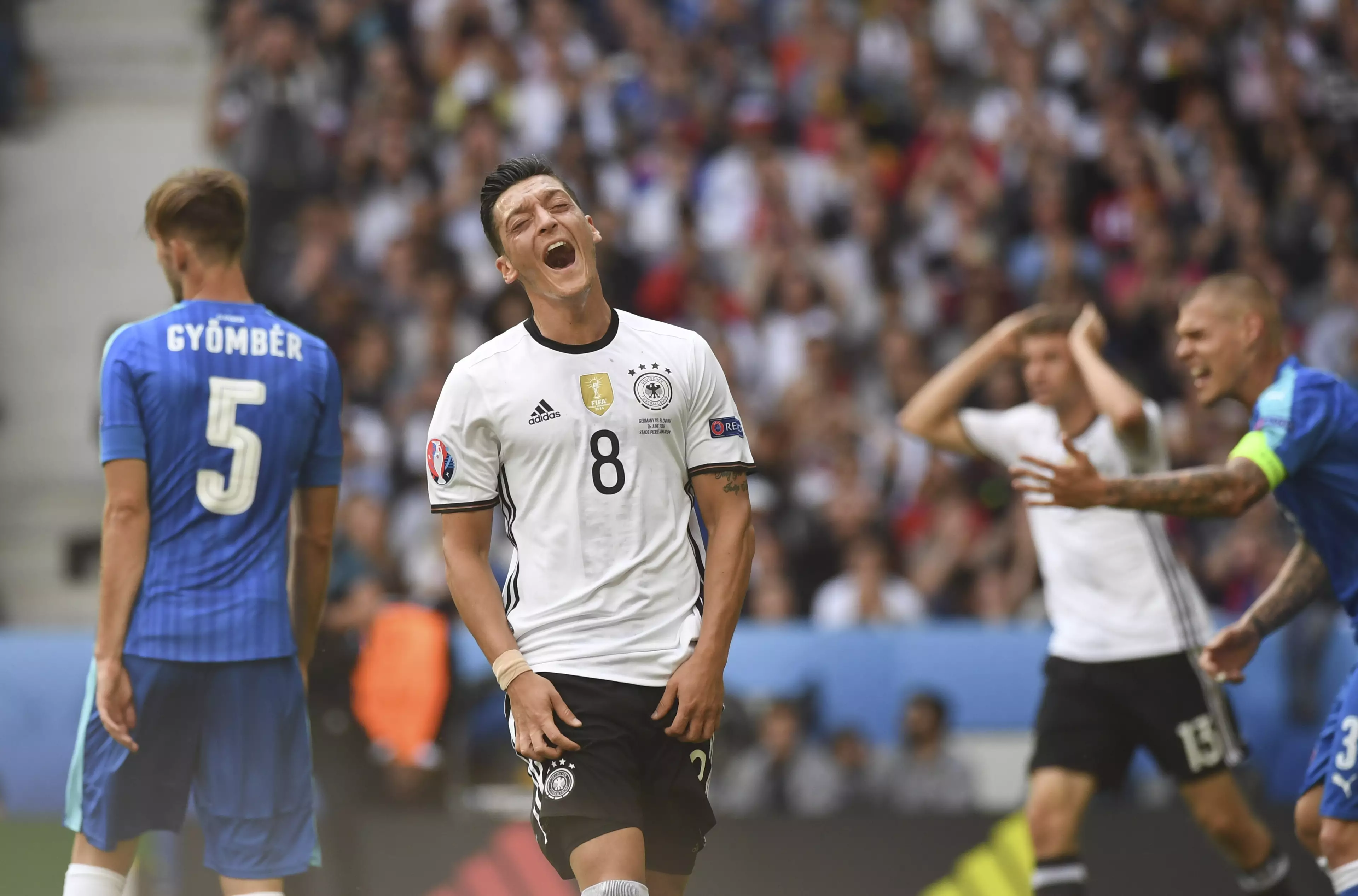 Germany Troll Arsenal Over Mesut Ozil Penalty Miss 