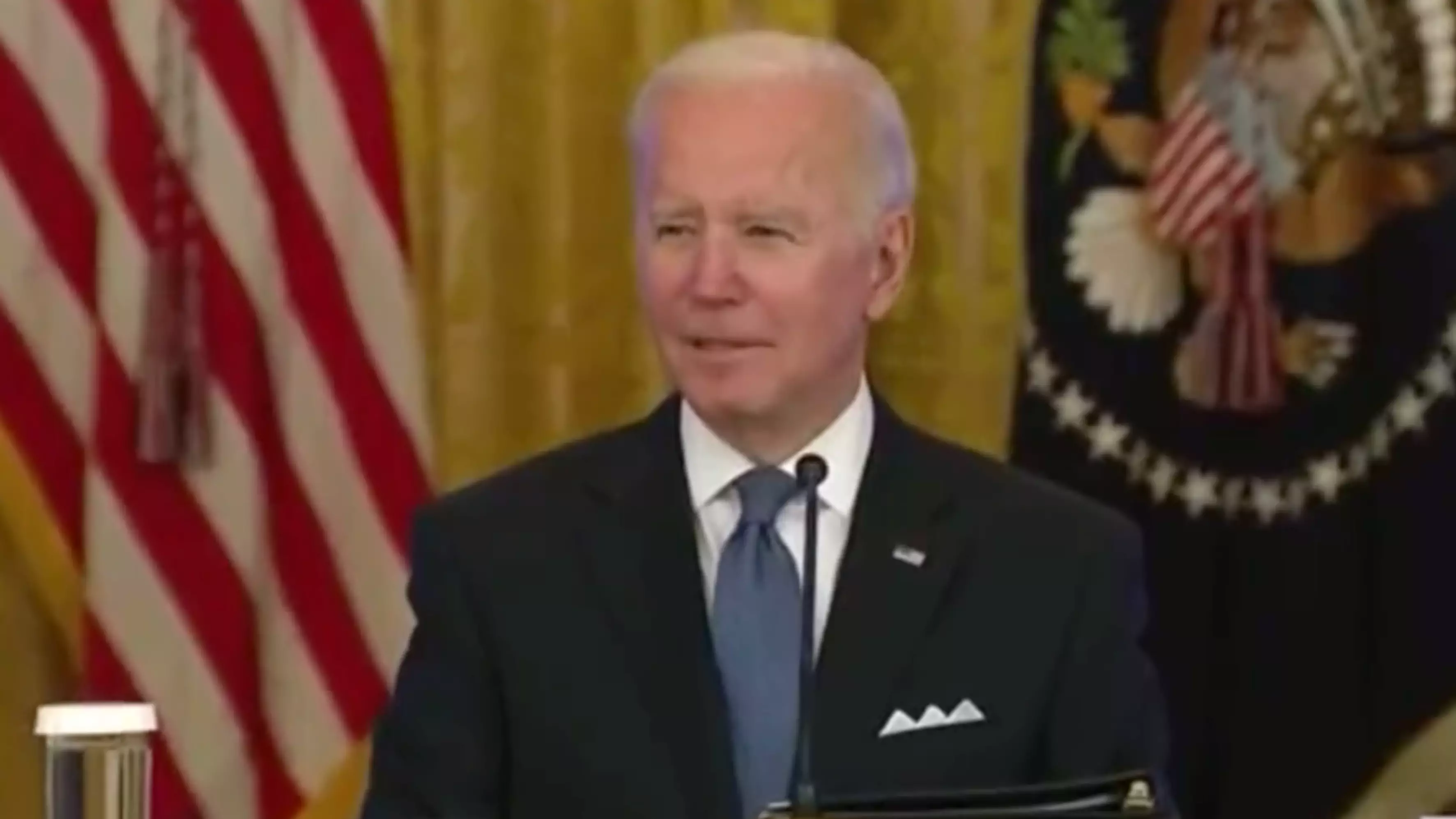 Joe Biden Caught On Hot Mic Calling Fox News Reporter A 'Stupid Son Of A B***h'