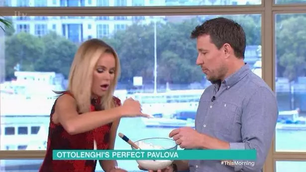Viewers 'Disgusted' By Amanda Holden's Eating Habits On 'This Morning'