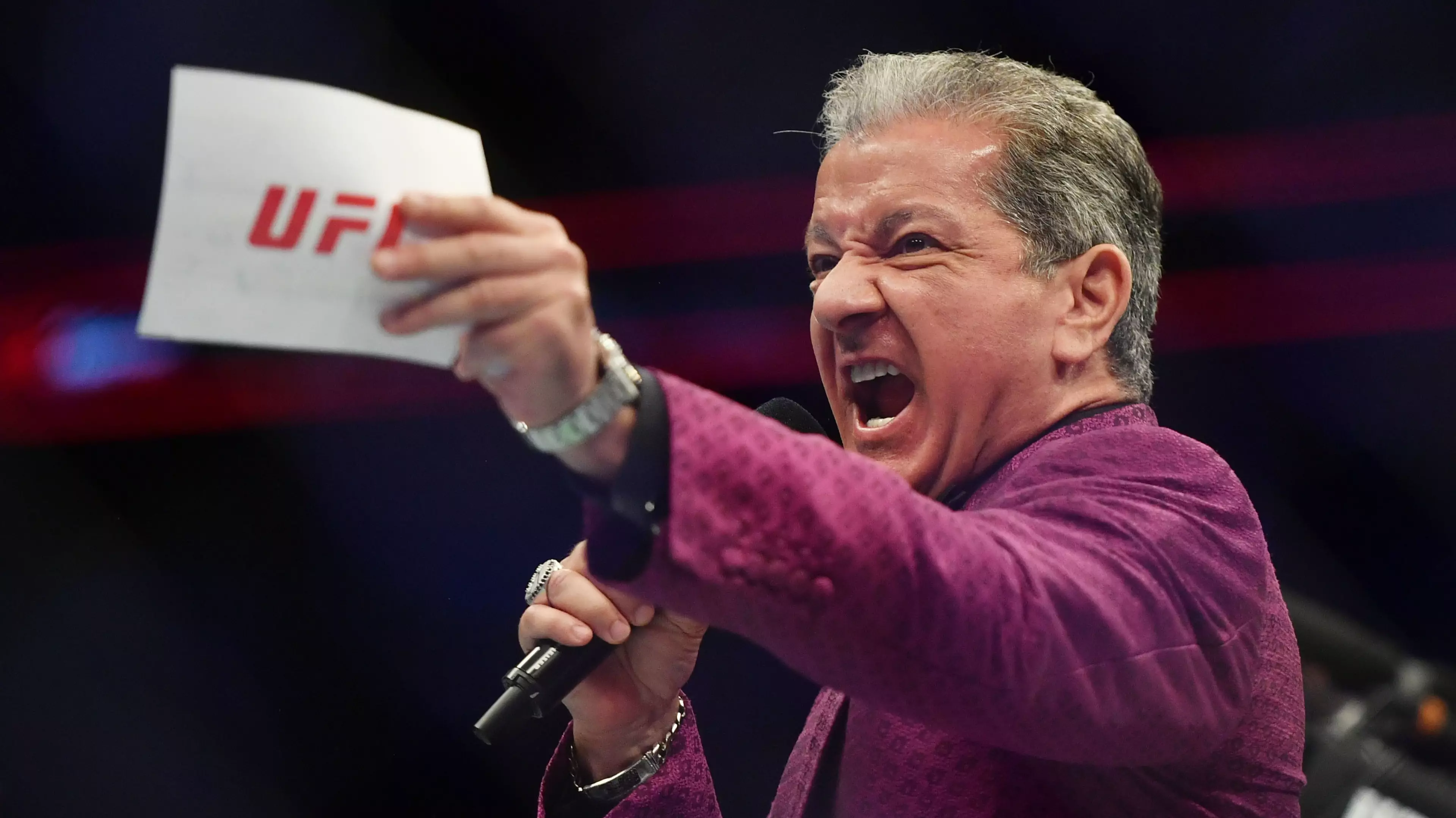 Bruce Buffer Has Revealed When He'll Retire As The UFC Announcer