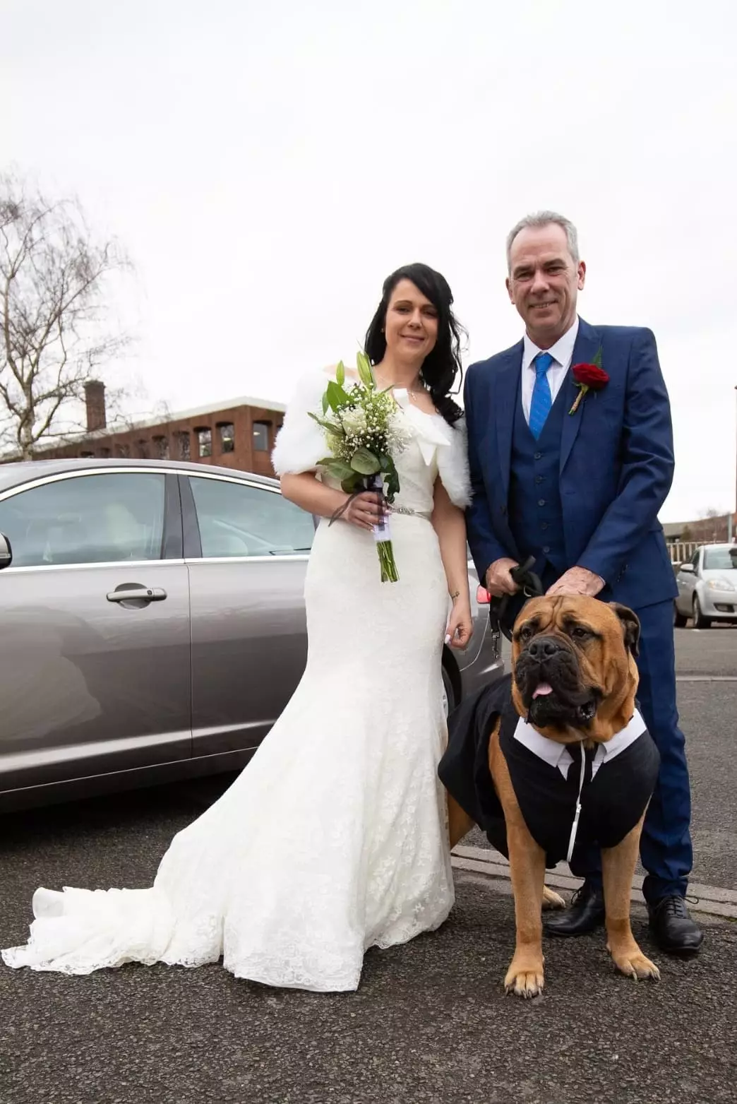 Estelle said all the hassle of rearranging the wedding was worth it to have Brucie there.
