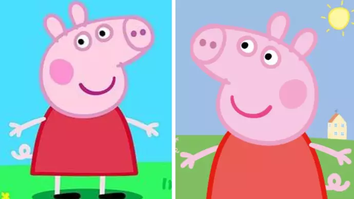 Someone Has Drawn Peppa Pig From The Front And It's Not Pretty