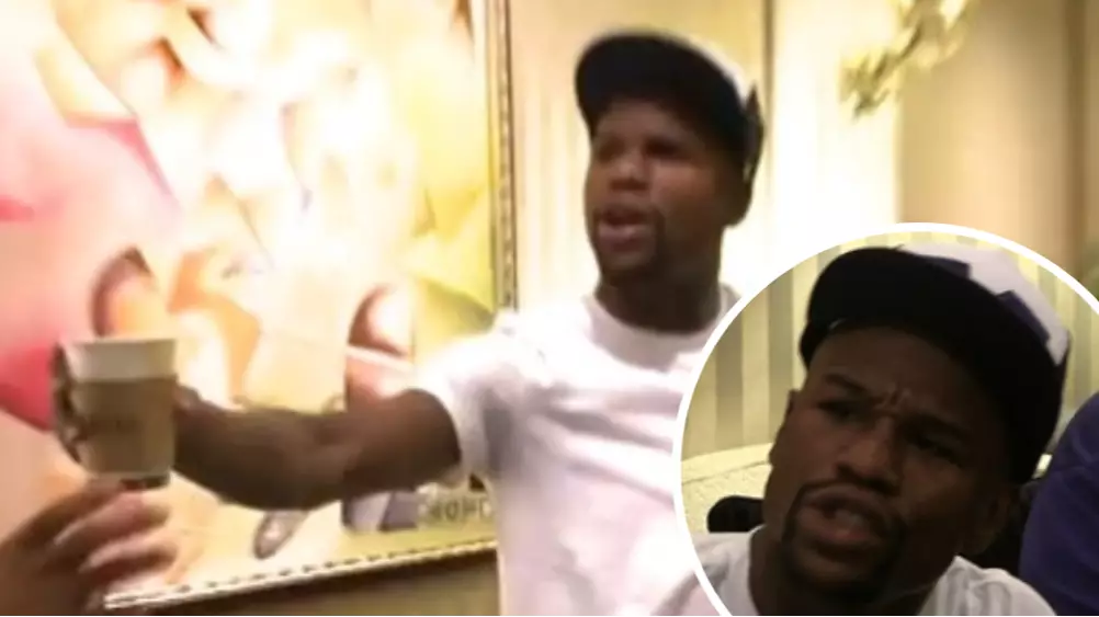 When Floyd Mayweather Absolutely Flipped Out Over His Morning Coffee