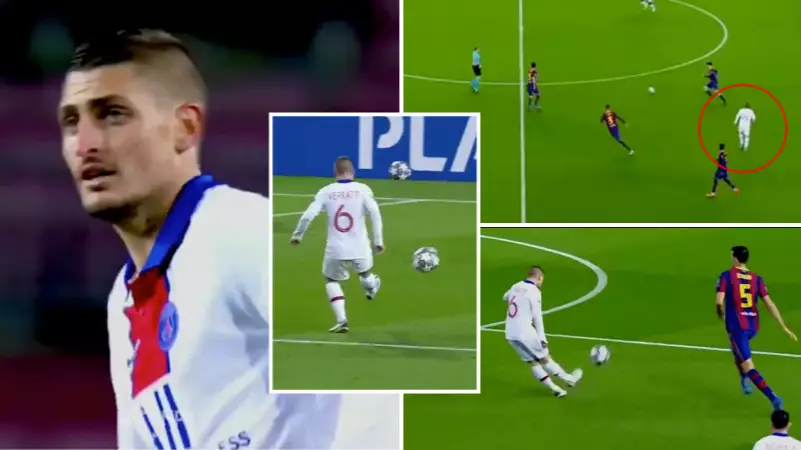 Marco Verratti Dropped A Masterclass Against Barcelona And His Individual Highlights Are Something Else