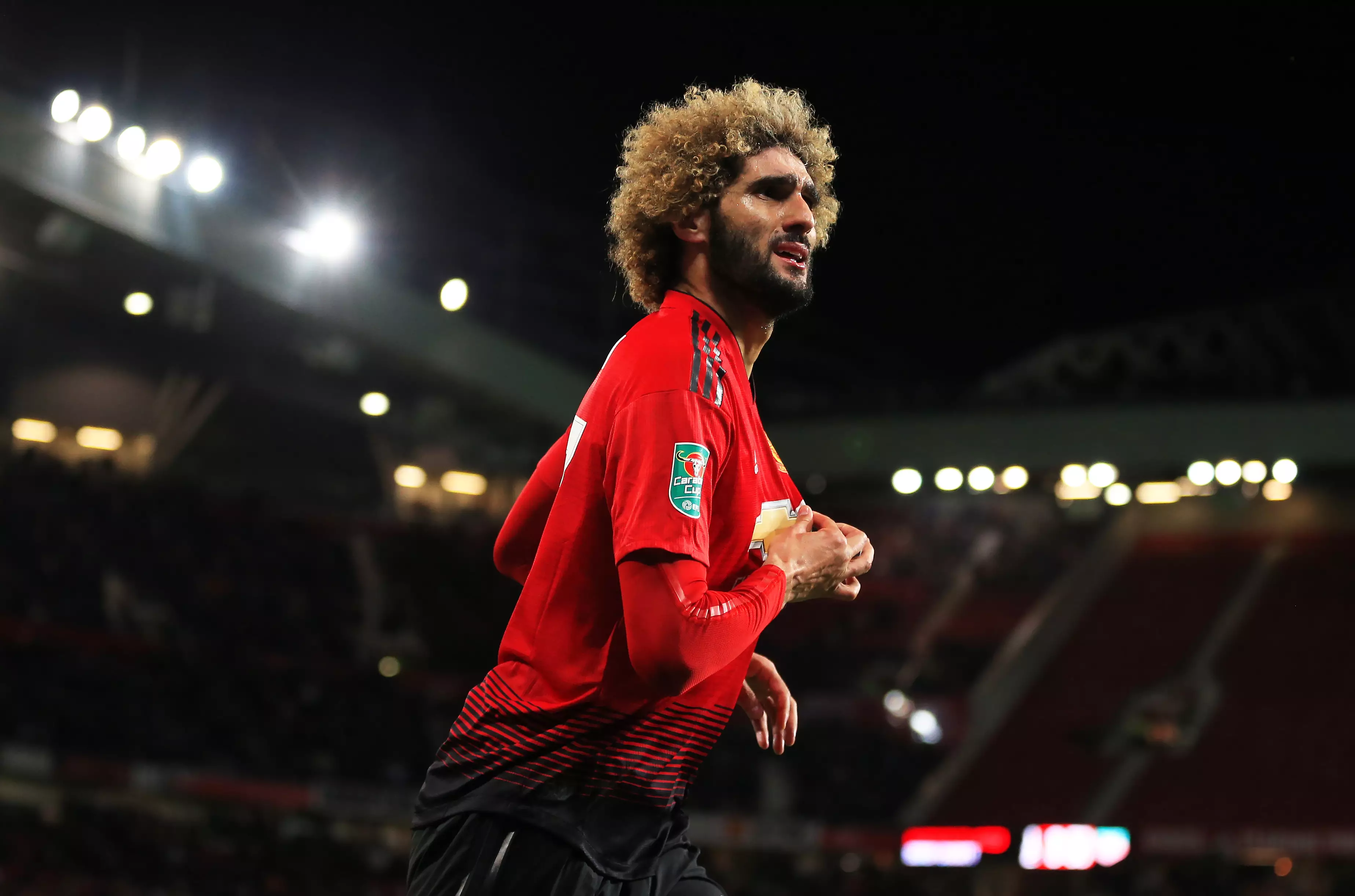 Fellaini remains an integral part of United's team. Image: PA Images