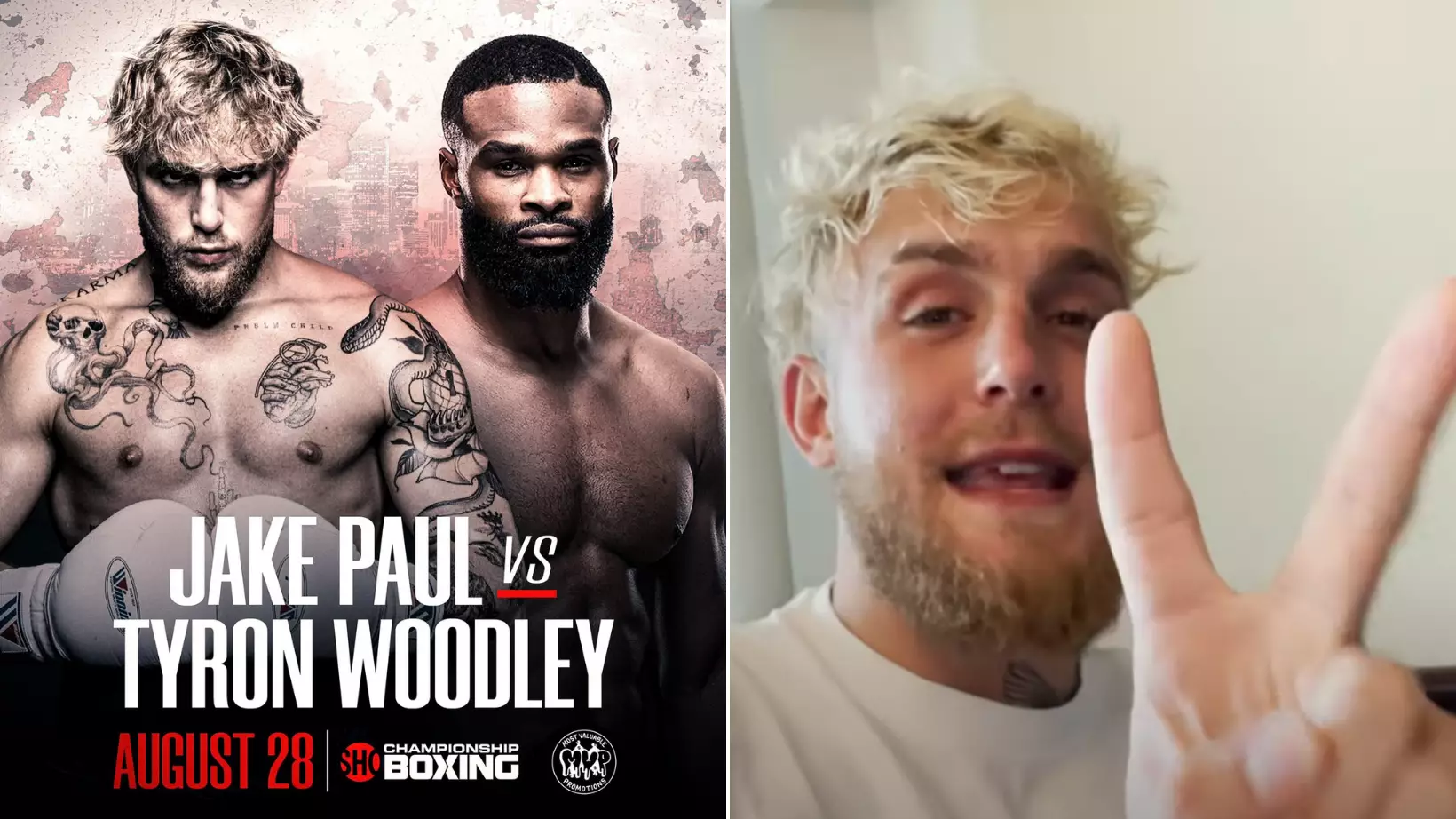 Jake Paul Savagely Taunts Tyron Woodley And Makes Prediction In Announcement Post