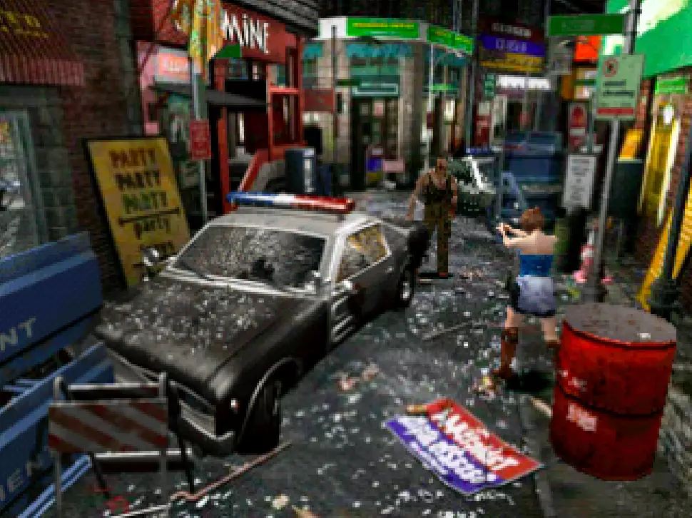 The Raccoon City of Resident Evil 3 (1999) /