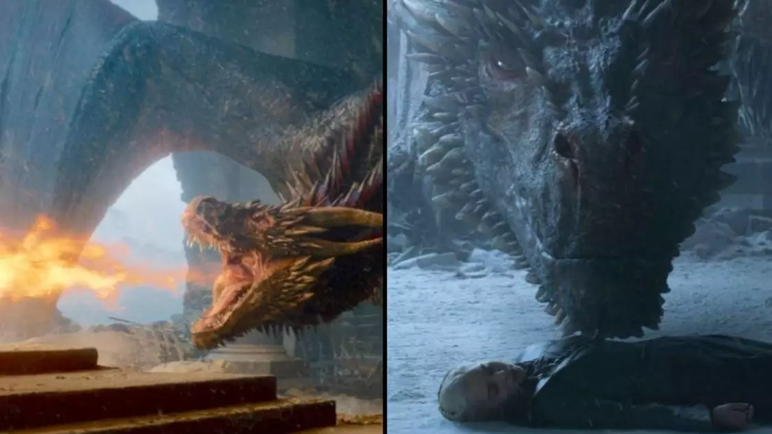 Game Of Thrones Script Reveals Why Drogon Burnt The Iron Throne 