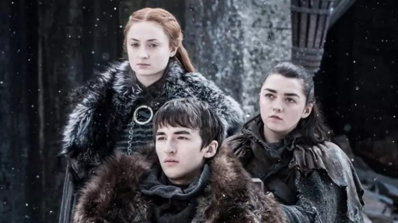 All three remaining Stark children survive the final series.
