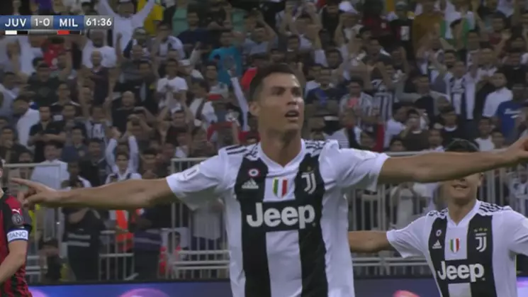 Cristiano Ronaldo Goal Earns Juventus The Supercoppa Italia