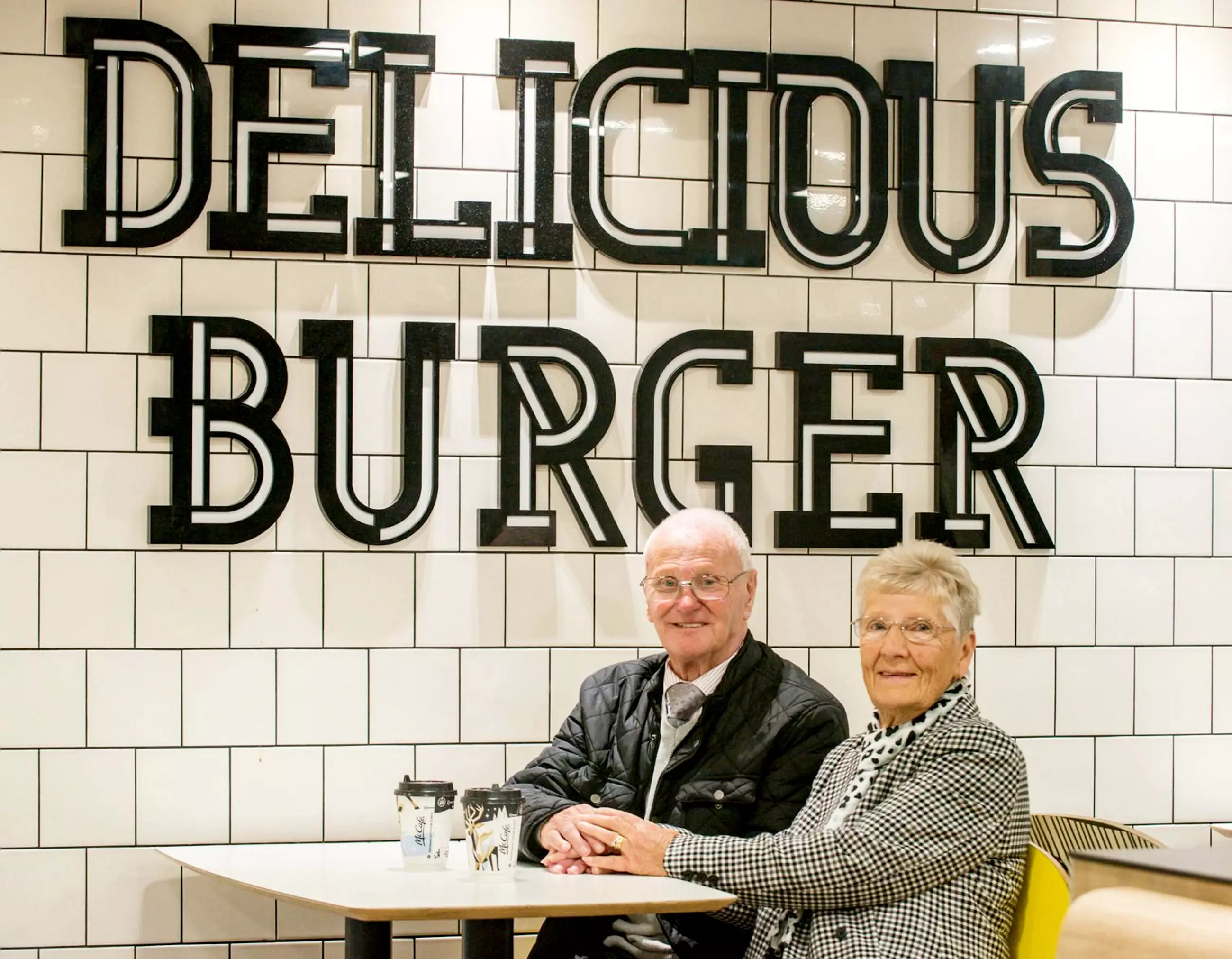 Tom and Pauline Jones visit their local McDonald's every day.