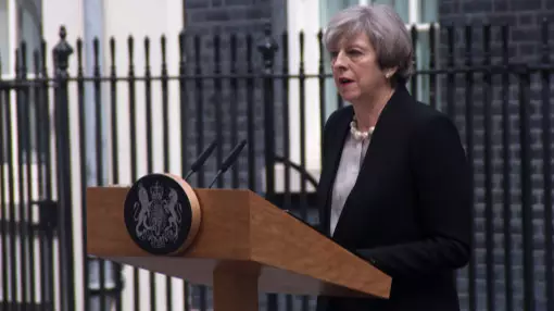 Prime Minister Theresa May Says Terror Threat Raised To Critical