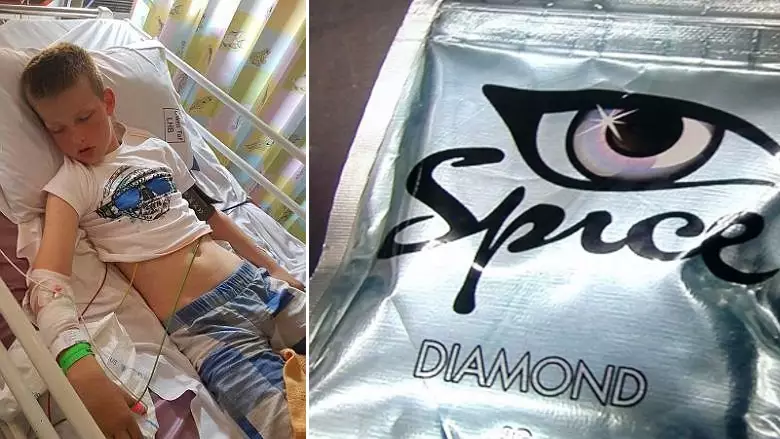 Mum Shares Confronting Picture Of 11-Year-Old Son After He Smoked Spice 