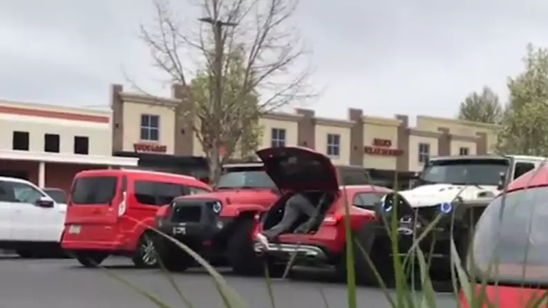 Man Loses All Dignity After Parking Like An Absolute Idiot