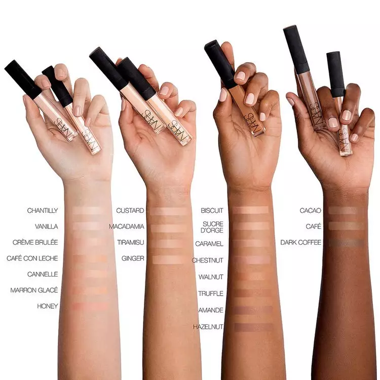 The concealer comes in 22 shades. (