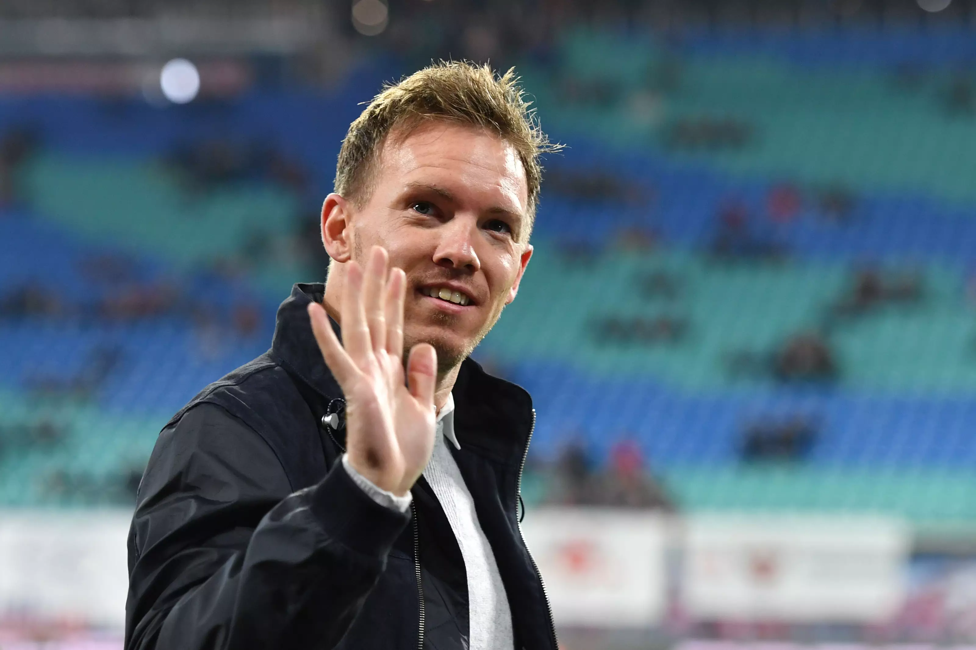 Nagelsmann will be joining Bayern in the summer. Image: PA Images