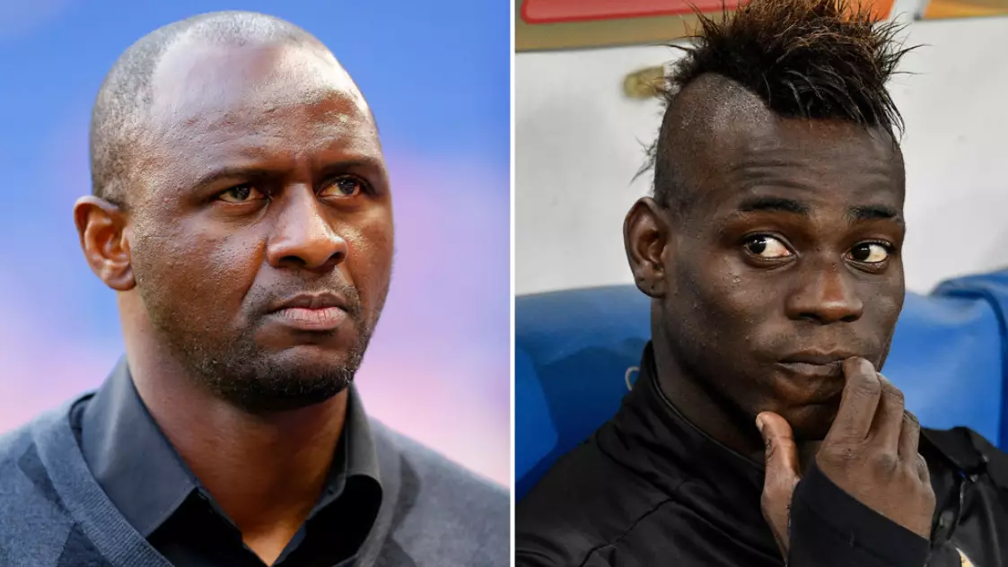 Mario Balotelli Is Already In New Nice Manager Patrick Vieira's Bad Book
