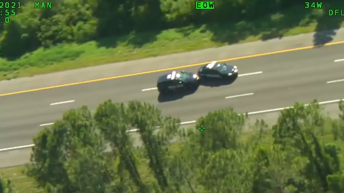 Man Steals Two Police Cars During Wild 60-Mile Chase With Cops