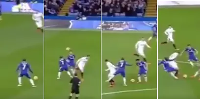 WATCH: The Brilliance Of N'Golo Kante Summed Up In 24 Seconds 