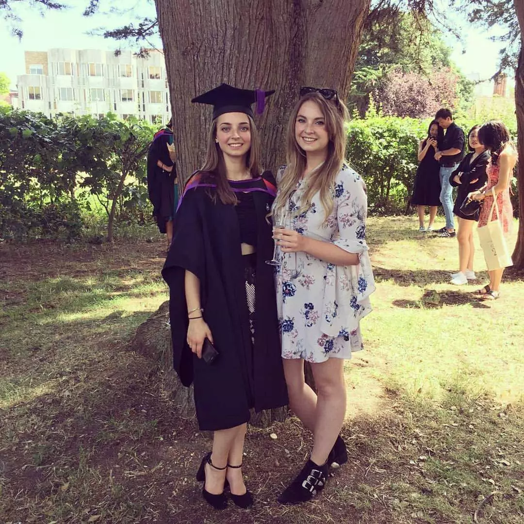 Megan Smith and her sister Hannah Smith both work at the Little Bears Forest Preschool in Portsmouth (