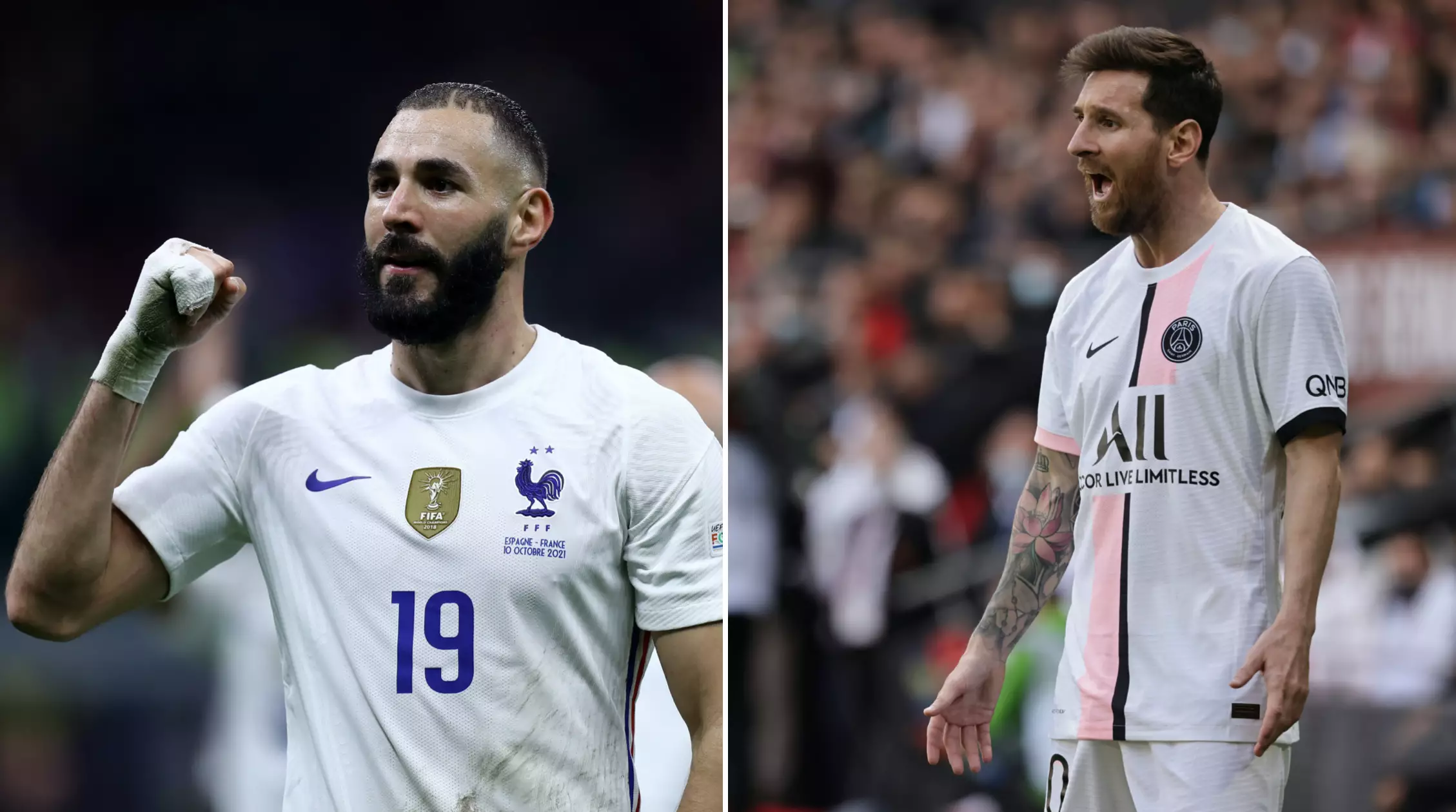 Twitter Thread Tries To Prove Karim Benzema Is Better Than This PSG Star In 2021