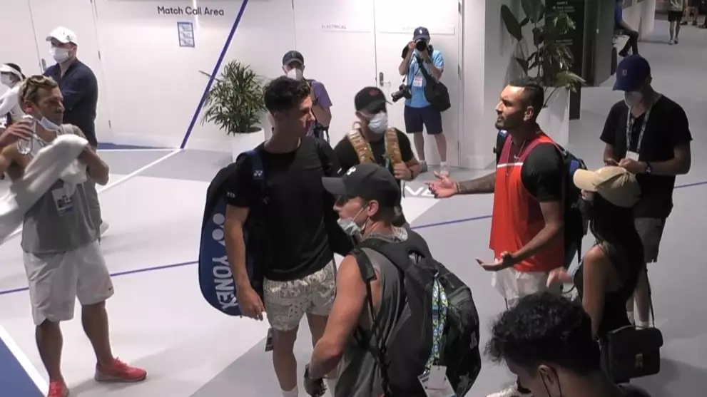 'Enjoy Your Flight Home': Nick Kyrgios And Thanasi Kokkinakis Involved In Heated Locker Room Altercation