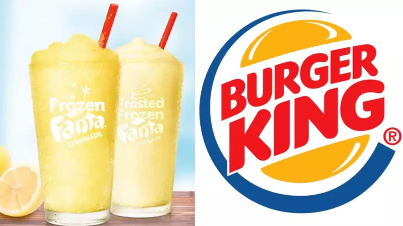 Burger King Is Bringing Out Fanta Lemon Flavoured Slushies