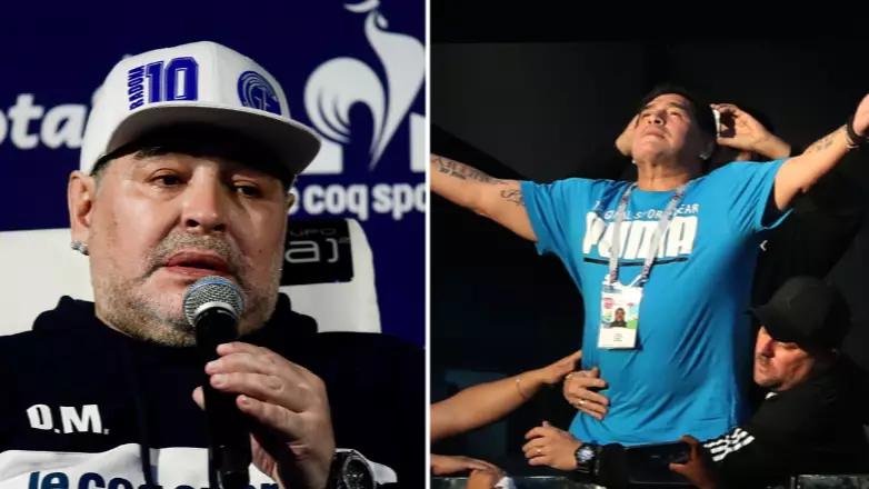 Diego Maradona Claims He Was Abducted By Aliens And Claims He Lost Virginity Aged 13