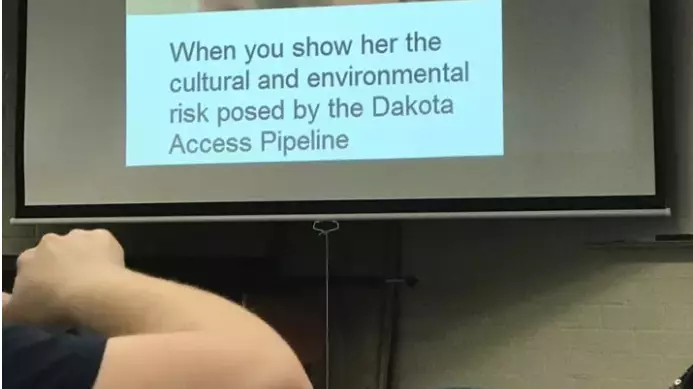 A Guy Used An Adult Meme In A Presentation And Nobody Knows How To Feel