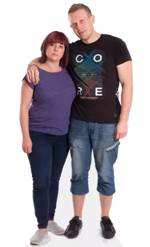 Cardboard cut-out make the best present for someone who is missing someone. (