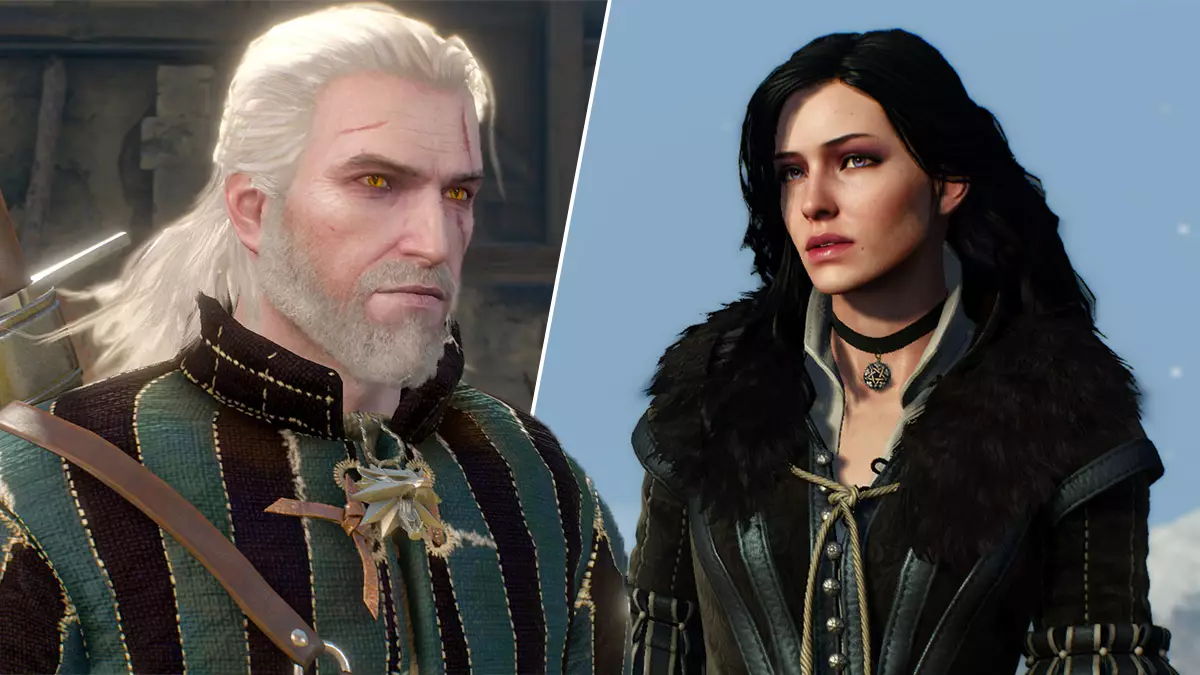 These Are The First Illustrations Of Geralt And Yennefer From Three Decades Ago