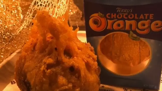 Restaurant Creates Deep Fried Terry's Chocolate Orange After Customer Poll