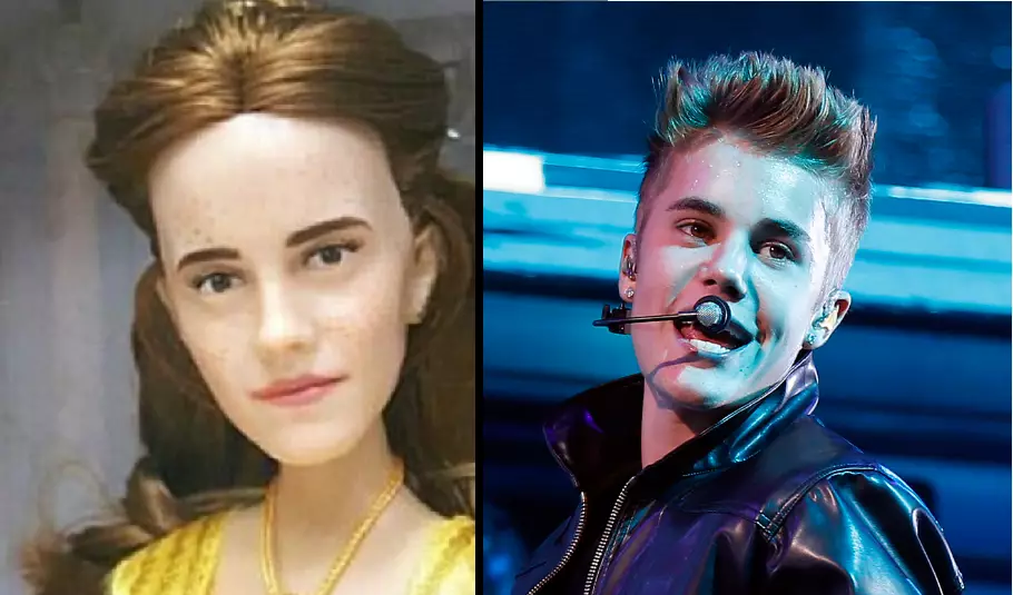 Creepy New Beauty & The Beast Belle Doll Looks Like Justin Bieber